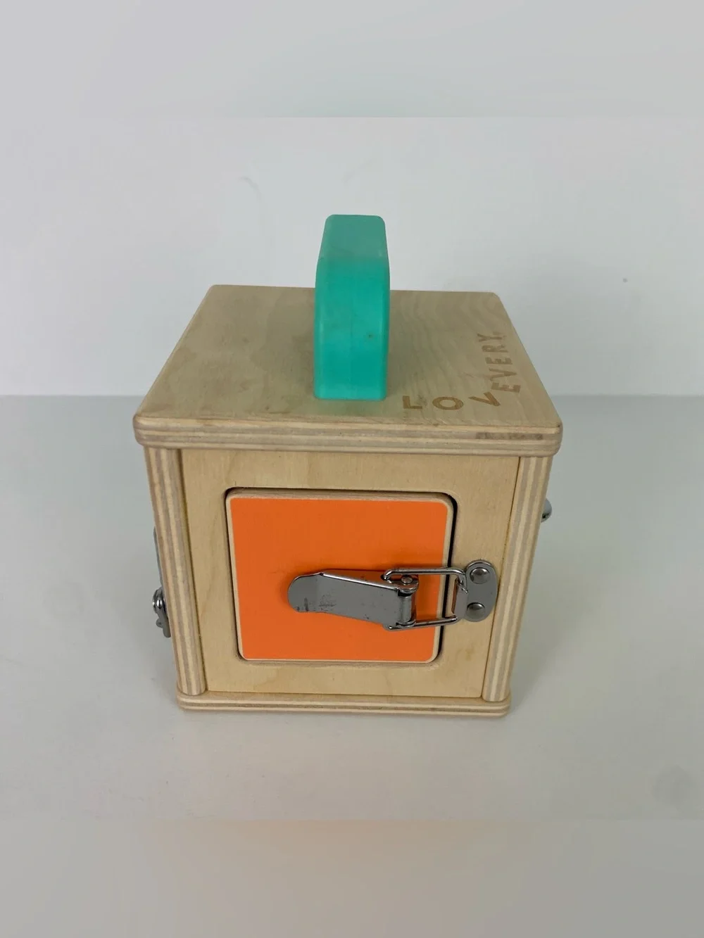 Lovevery Wooden Lock Box & Magic Tissue Box Bundle